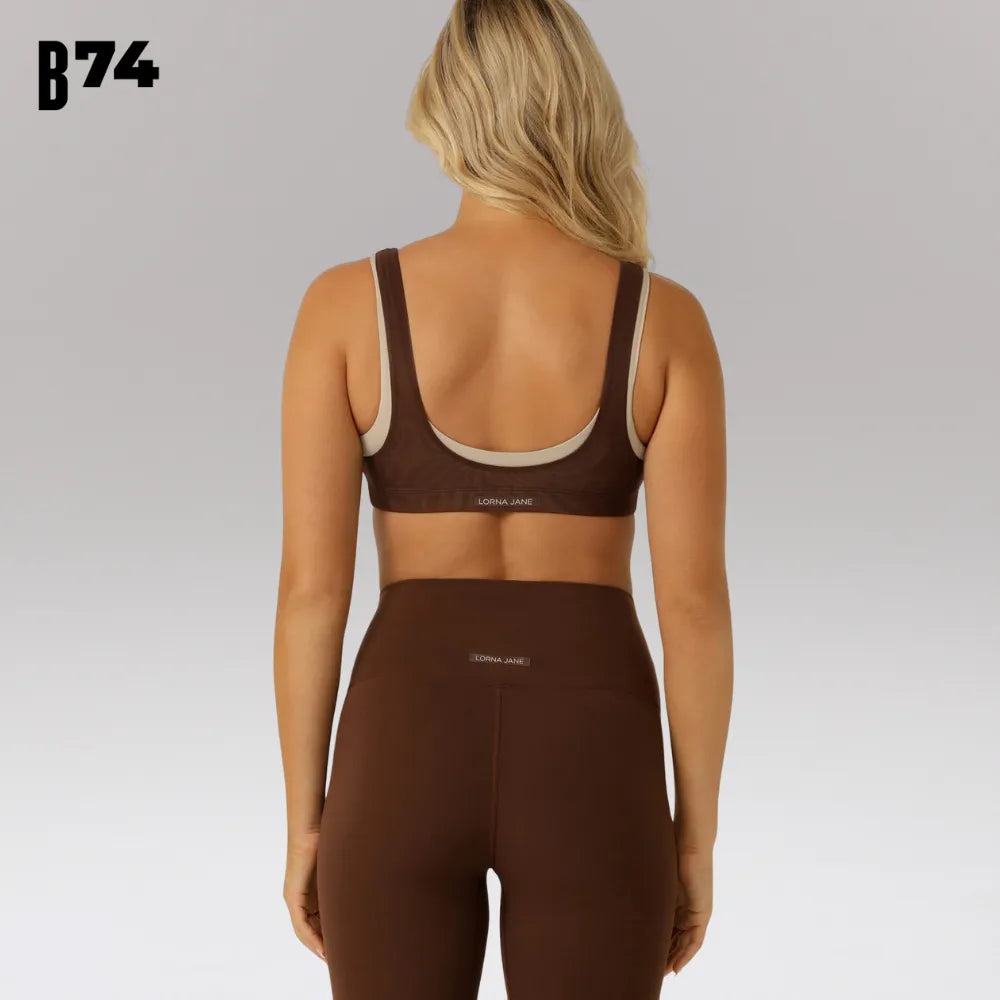 Sutiã esportivo double color