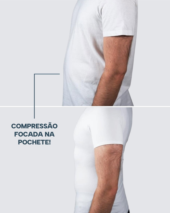 Camiseta de compressão Neoshape - modeladora