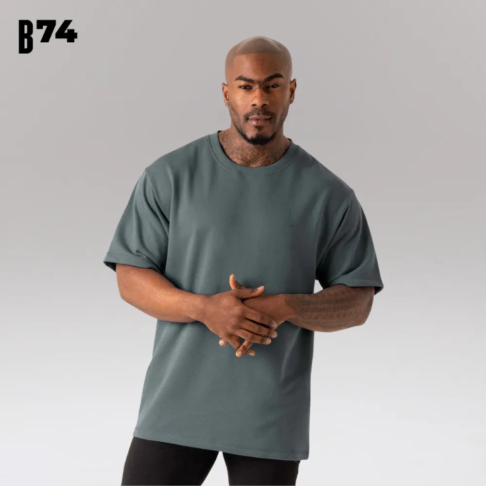Camiseta Oversized boost - edição Verde Escuro