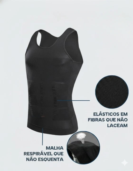 Camiseta de compressão Neoshape - modeladora