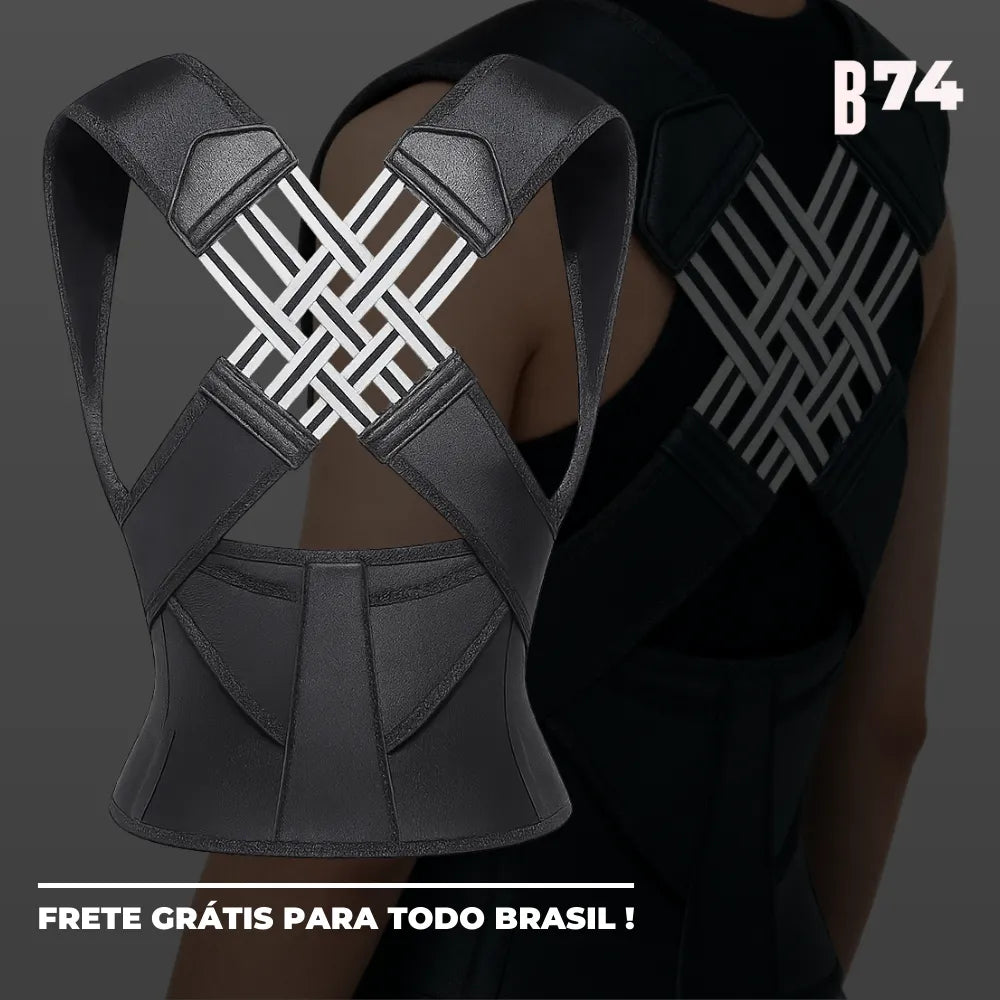 Flex boost - corretor postural + brinde exclusivo